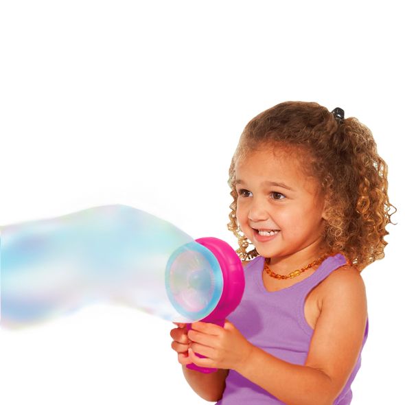 Мильні бульбашки "Баббл вентилятор", 80 мл, синій, Wanna Bubbles