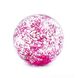М'яч надувний з блискітками, 71 см, рожевий, Intex