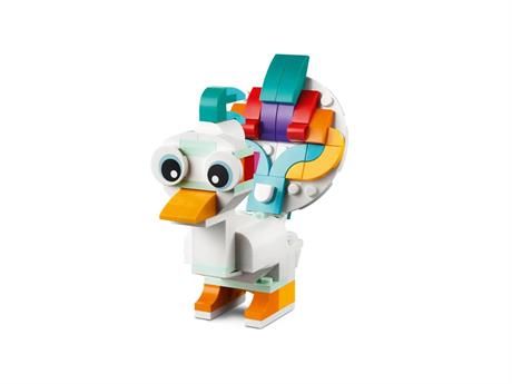 УЦЕНКА! Конструктор Магічний единорог, 145 деталей, LEGO Creator (дефект упаковки)
