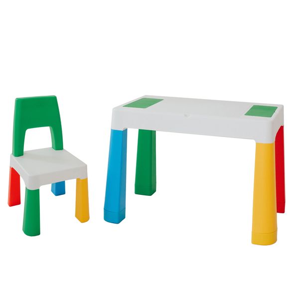 Дитячий багатофункціональний столик POPPET "Колор Грін 5 в 1" та стілець
