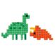 Набор для пиксельного творчества Динозаври, Auzou