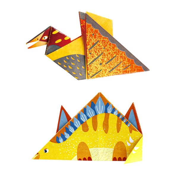 Набір для творчості, орігамі "Світ динозаврів", 40 аркушів, AVENIR