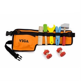 Дерев'яний ігровий набір Пояс з інструментами, Viga Toys