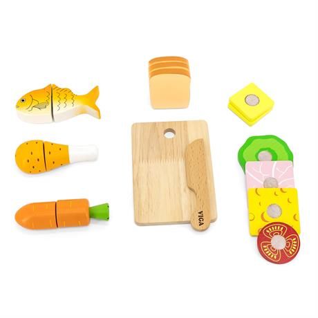 Дерев'яний ігровий набір Обід, Viga Toys