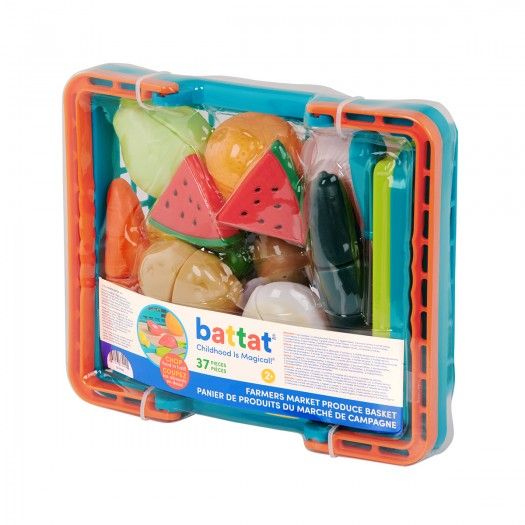 Игровой набор Овощи и фрукты на липучках, Battat