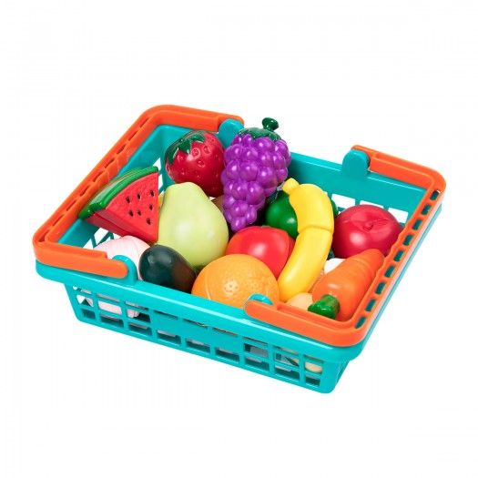 Игровой набор Овощи и фрукты на липучках, Battat