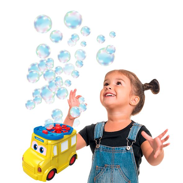Баббл-генератор Школьный автобус, Wanna Bubbles