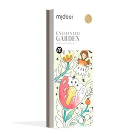 Карманная акварельная раскраска Зачарованный сад, MiDeer