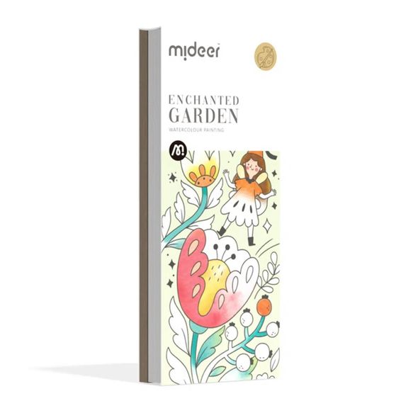 Кишенькова акварельна розмальовка Зачарований сад, MiDeer