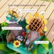 Деревянный 3D-пазл Бабочка, MiDeer