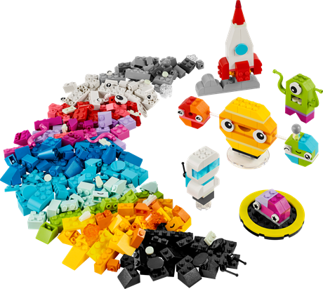 Конструктор Творчі космічні об'єкти, 450 деталей, LEGO Classic