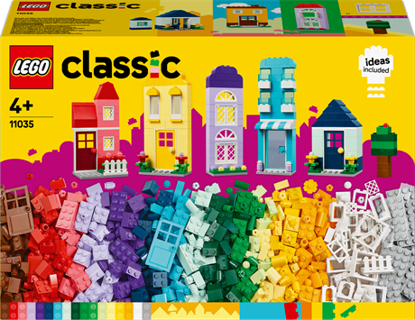 Конструктор Творческие домики, 850 деталей, LEGO Classic
