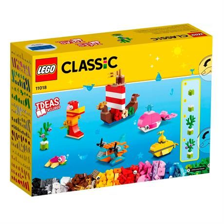 Конструктор Творческое веселье в океане, 333 детали, LEGO Classic