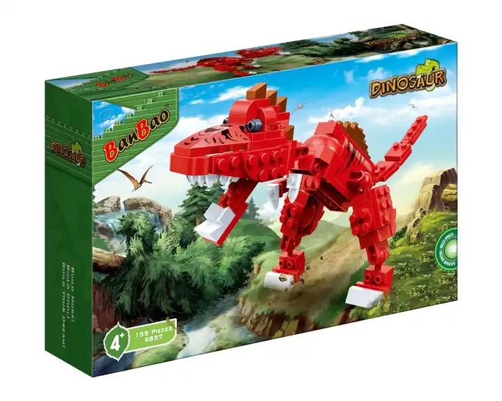 Конструктор "Динозавры: Тиранозавр", 155 эл., BanBao