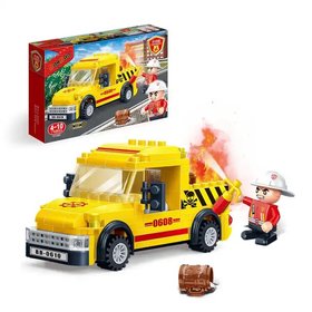 Конструктор "Пожежники: Палаюче авто", 105 ел., BanBao