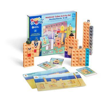 Навчальний набір Numberblocks Рахунок 21-30, Learning Resources
