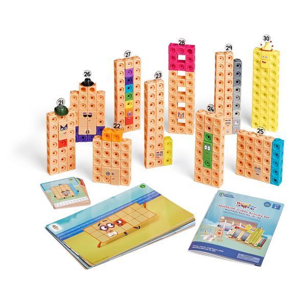 Навчальний набір Numberblocks Рахунок 21-30, Learning Resources