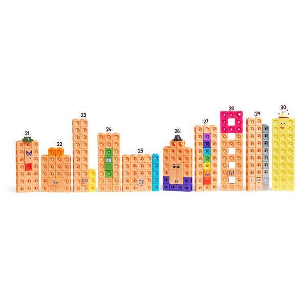 Навчальний набір Numberblocks Рахунок 21-30, Learning Resources