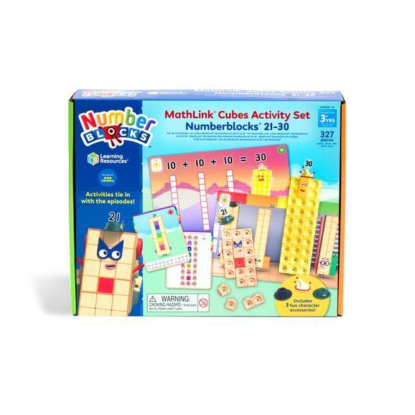 Навчальний набір Numberblocks Рахунок 21-30, Learning Resources