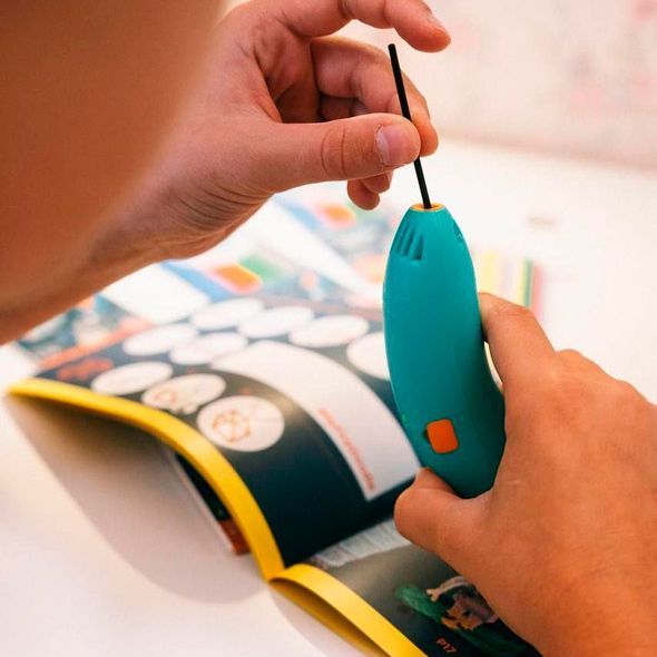Набір стрижнів для 3D-ручки 3Doodler Start 25 шт (жовтий)