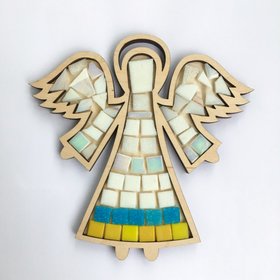 Набор керамической мозаики Ангел патриотический, пакет