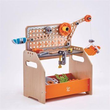 Конструктор Junior Inventor Науковий верстак настільний, 58 дет., Hape