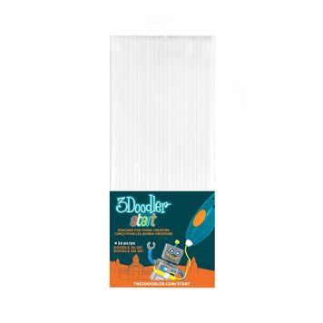 Набір стрижнів для 3D-ручки 3Doodler Start 25 шт (білий)