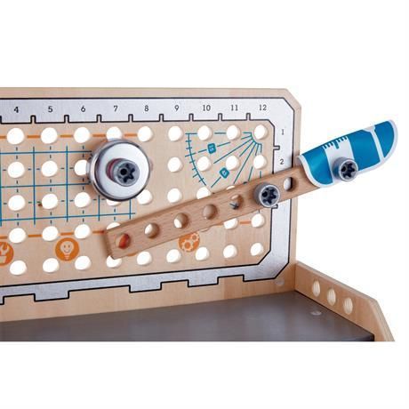 Конструктор Junior Inventor Науковий верстак настільний, 58 дет., Hape
