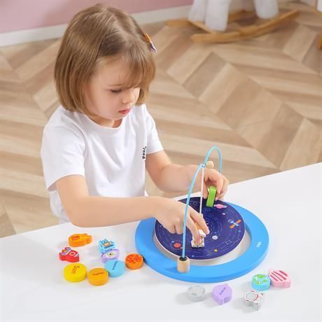 Дерев'яна гра-балансир &laquo;Космос&raquo;, Viga Toys