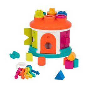 Розвиваюча іграшка-сортер Розумний будиночок 12 форм, Battat