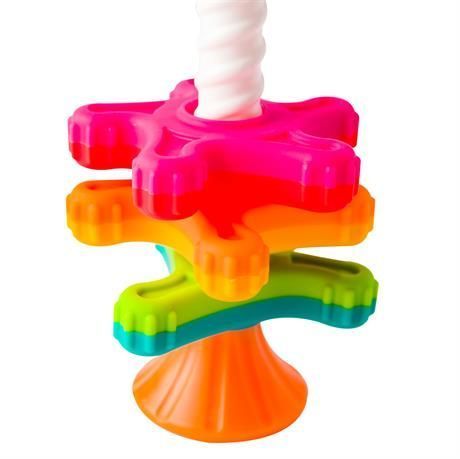 Пірамідка-спінер MiniSpinny, 23 см, Fat Brain Toys