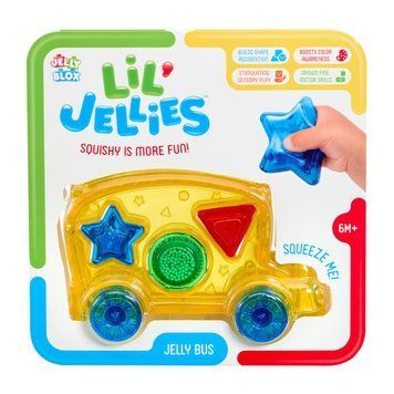 Сенсорний конструктор-сортер Lil' Jellies Автобус, Jelly Blox