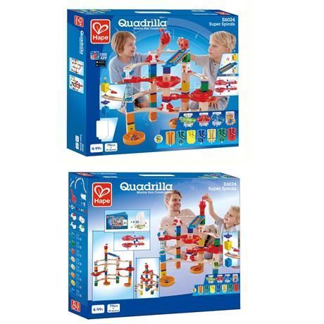 Конструктор-лабіринт Quadrilla Спіралі, 129 ел, Hape