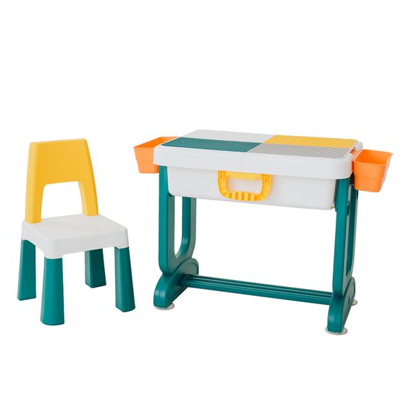 Дитячий багатофункціональний столик Трансформер 6 в 1 та стілець, POPPET