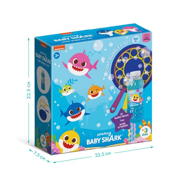 Мыльные пузыри Baby Shark, 450 мл, DODO