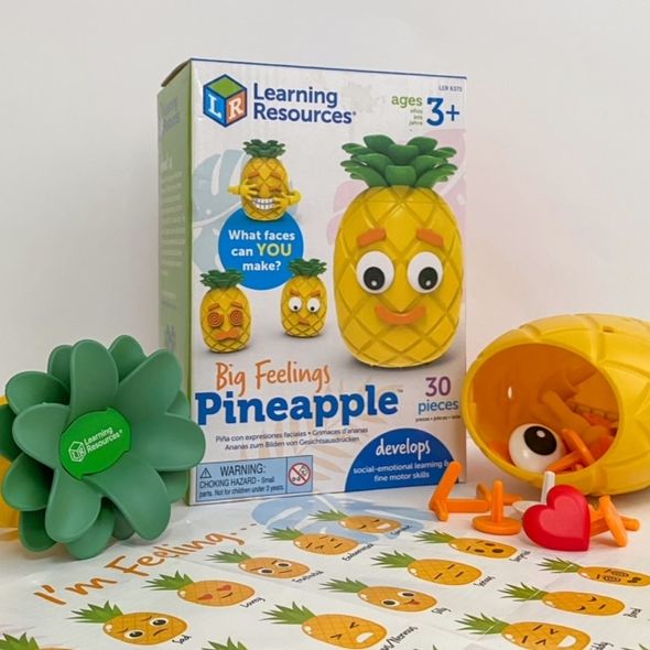 Обучающий игровой набор Big Feelings Pineapple™ (Что чувствует ананас), Learning Resources