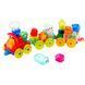 Сенсорний конструктор Поїзд, 35 дет., Jelly Blox