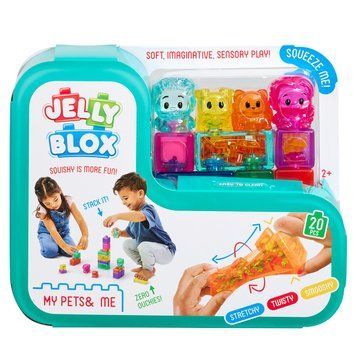 Сенсорний конструктор Друзі та улюбленці, 20 дет., Jelly Blox