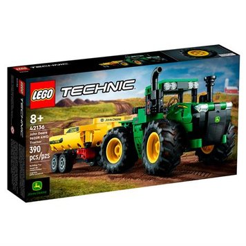 Конструктор Трактор John Deere 9620R 4WD, 390 деталей, LEGO Technic