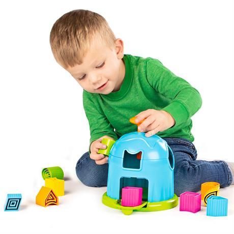 Сортер &laquo;Фабрика форм&raquo; Shape Factory, Fat Brain Toys