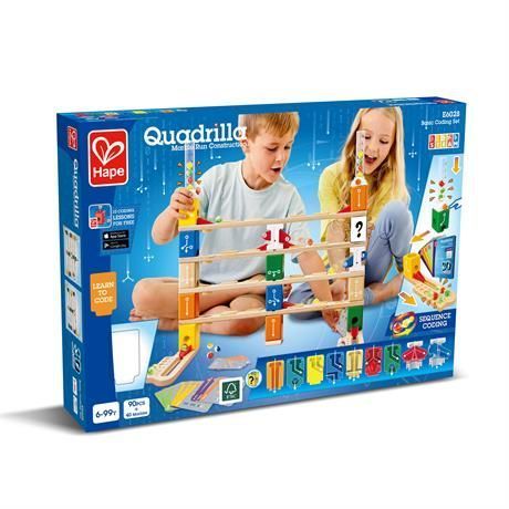 Конструктор-лабіринт Quadrilla Програмування основи, 130 ел, Hape