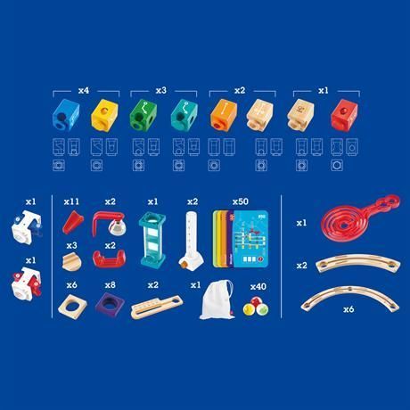 Конструктор-лабіринт Quadrilla Програмування, 159 ел, Hape