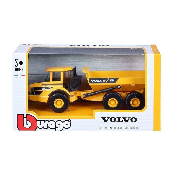 Автомодель - Самосвал Volvo A25G, 1:50, 18 см, Bburago