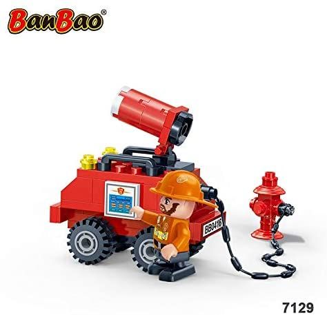 Конструктор "Пожежники: Водяна гармата", 59 ел., BanBao
