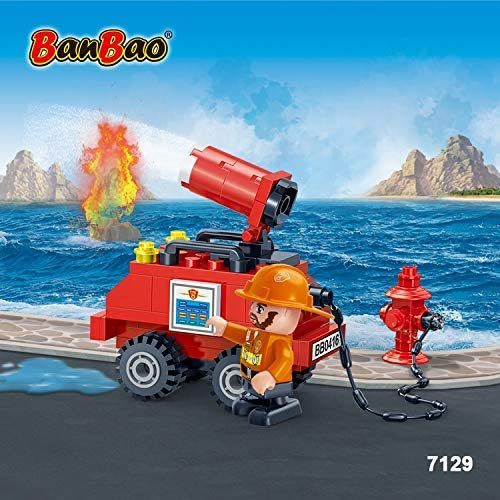 Конструктор "Пожежники: Водяна гармата", 59 ел., BanBao