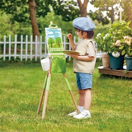 Бамбуковий мольберт портативний, Hape Бамбуковий мольберт портативний, Hape