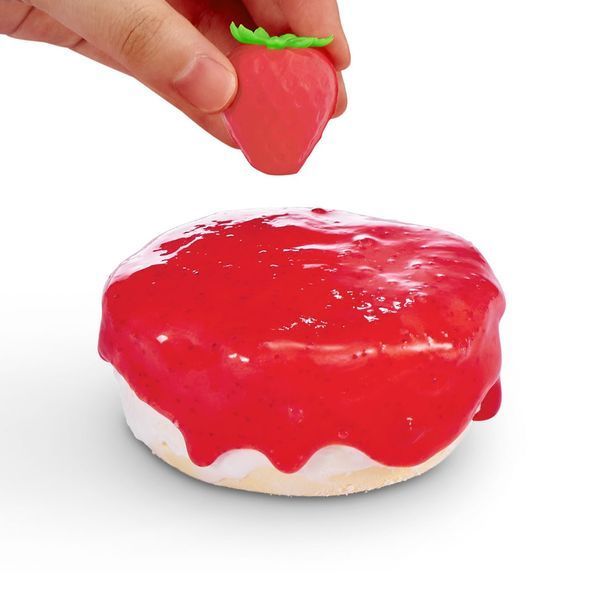Полуничний чизкейк, ігровий набір зі слаймами, серія Shopping Bag, Slime Mart