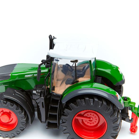 Автомодель - Трактор Fendt 1050 Vario з роторними валковими граблями, 1:32, 10 см, Bburago