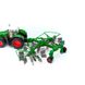 Автомодель - Трактор Fendt 1050 Vario c роторными валковыми граблями, 1:32, 10 см, Bburago