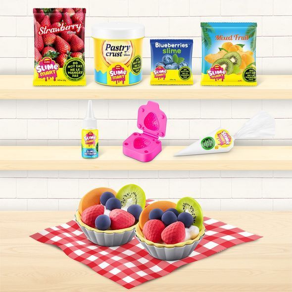Фруктовий тарт, ігровий набір зі слаймами, серія Shopping Bag, Slime Mart